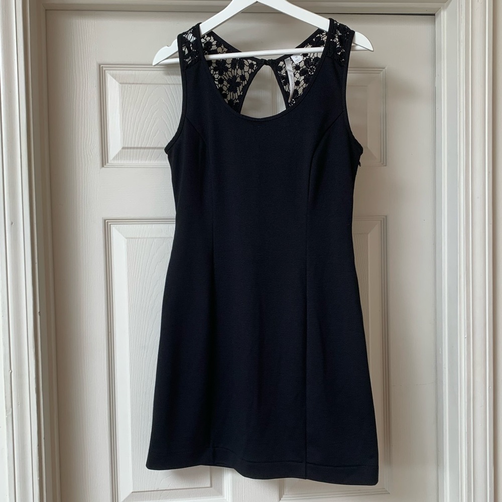 MOVING SALE | New Women’s LC Lauren Conrad Sleeveless Black Lace Dress, Size 10